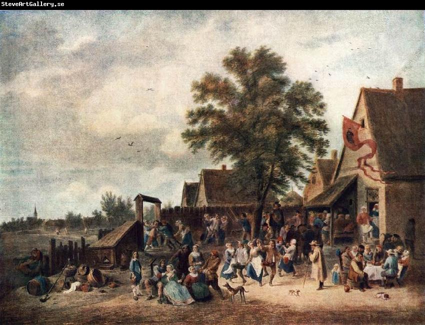 TENIERS, David the Younger The Village Feast gh